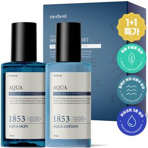 메르헨트 옴므 워터 아쿠아 스킨 + 로션 200ml 세트 수분 진정 보습 남자 남성