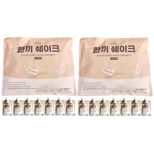 식사대용 단백질 한끼 쉐이크 파우치 미숫가루 총14개