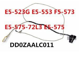 컴퓨터 노트북 523G Aspire 575G E5 F5 573 LCD 523 553 DD0ZALC011 E5 575 케이블 리본 LVDS E5 ACER E5 E5 E5 용 E5 573 553G 라인 스크린