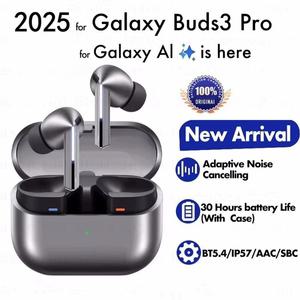 Galaxy Buds 3 Pro 무선 충전 무선 헤드폰 Android ios 용 이어 몰입 형 HIFI 사운드 헤드셋 소음 감소