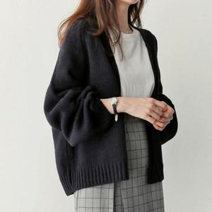 [오노마] ONM 여성 로브 숏가디건 봄 가을 겨울 니트 카디건 3컬러  10764623)
