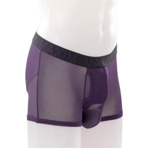맥심 2룸분리 비스코스 메쉬 드로즈 바이올렛 드로우즈 성인 속옷 펜티 남자 남성 UNDERWEAR 팬티 기능성