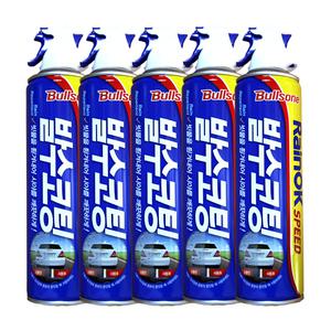 불스원 레인OK 스피드 차량용 유리 발수코팅제 380ml 5개