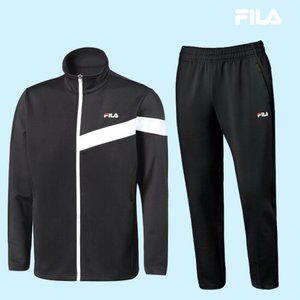 FILA 휠라 져지트랙수트 2P 검정 춘추용