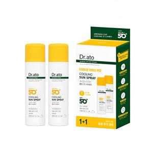 닥터아토 저자극 선스프레이 쿨링 뿌리는 선 스프레이 150ml x 2개