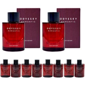 오딧세이 로맨틱 스킨 리파이너 130ml x2개 남성전용+로맨틱 스킨30ml x4개+에멀전30ml x4개 증 정