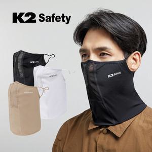 K2 세이프티 에어로스카프 자외선차단 여름 귀걸이형 넥마스크 멀티스카프