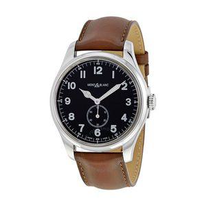 Montblanc 몽블랑 1858 오토매틱 블랙 다이얼 남성용 시계 115073