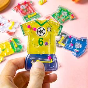 10/20pcs 축구 테마 파티 미로 장난감 핀볼 게임 14세 이상 생일 스포츠 선물 용품을 선호합니다