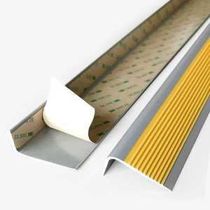 기둥 코너 보호대 계단 모서리 가장자리 커버 각대 검정 50x25mm(1m) -2개이상구매가능