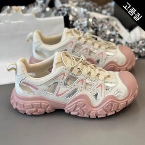 아이보리핑크 등산샌들 여성 여름 데일리 아웃도어 운동화 트레킹화