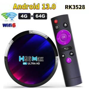 셋톱박스 H96mAX RK3528 스마트 TV 박스 안드로이드 13 Rockchip 3528 쿼드 코어 8K 비디오 Wifi6 BT50 미