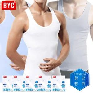 BYC 남자런닝 나시 프리미엄 항균 에어로쉬 3종 택1