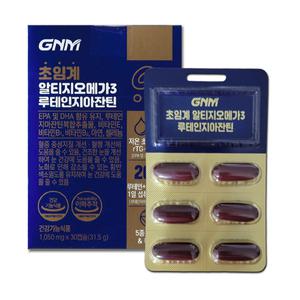 GNM자연의품격 초임계 알티지오메가3 루테인지아잔틴 1050mg x 30캡슐 3개 JJ몰