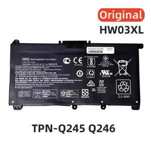 HP HW03XL TPN-Q221 Q222 Q230 Q245 15-EG0010TX 노트북 배터리 용 100%  3470mAh 11.55V