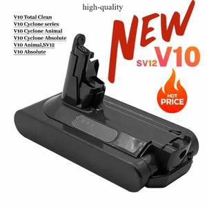다이슨 호환 V10 용 12800mAh 25.2V 배터리 SV12 절대 동물 리튬 이온 진공 청소기 충전식
