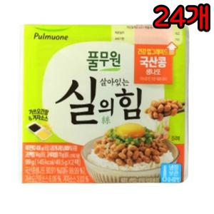 풀무원 국산콩 생나또 24팩 살아있는 실의 힘