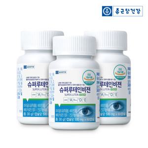 [종근당건강] 슈퍼 루테인 비젼 3병 6개월분 눈건강 5중복합제품