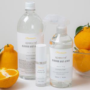 엄마랑아기랑 프리미엄 살균소독제 아기장난감소독 50ml+500ml+1L