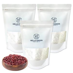 헬로우그린 국내산 볶은 팥 분말 가루 500gX3(팩) 총1.5kg
