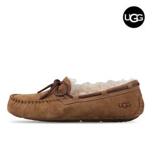 [리퍼브상품] 2022 UGG 어그 다코타 여성 양털 모카신 겨울 방한 로퍼 1107949-CHE_A