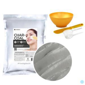 린제이 차콜 모델링 고무 팩 추천 1kg + 팩도구 세트