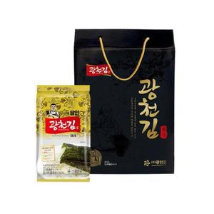 광천김 선물세트 3대째 달인 재래 도시락김 설날 27봉