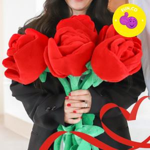 시들지 않는 장미꽃 인형 대형 100cm 특별한날 여자친구 부모님 프로포즈 생일 꽃다발