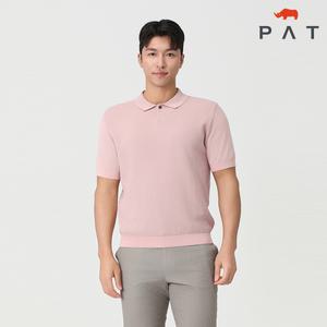 [PAT 남성] 원버튼 솔리드 카라 스웨터_QJ33601