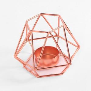 프리미엄 메세련탈 라인 캔들홀더 11.5x8.5cm 로즈골드