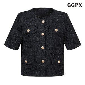 [GGPX]트위드 페이크 포켓 가디건 자켓 (GPBCK010D)