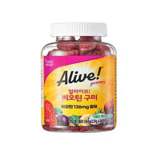 얼라이브 비오틴 구미 84구미 코스트코