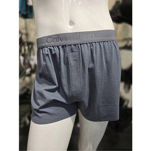 [파주점][Calvin Klein Jeans][캘빈클라인 언더웨어](NM2443-CKP)남성 CK 블랙 슬립 니트 박서