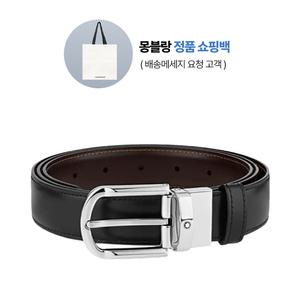 25SS 몽블랑 홀스슈 30mm 리버시블 벨트 블랙 브라운 111080