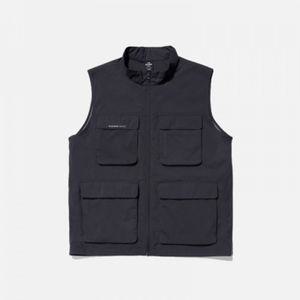 아이더세이프티 VE-S2442 차콜 HMS24602C8등산베스트 집업조끼 지퍼 현장 스포츠 회사 야외 레져용 낚시 멀