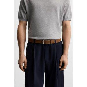 자라 ZARA 남성 스웨이드 가죽 벨트324382