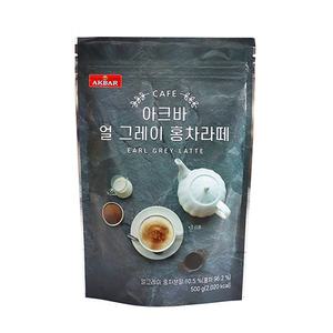 아크바 카페 얼그레이 홍차라떼 파우더 500g 1박스 12개