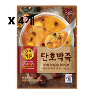 오뚜기 오즈키친 단호박죽 450g x4개 /