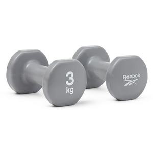 REEBOK 덤벨 2개 1세트(RAWT-16153) 3kg 그레이