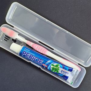 LG페리오치약50g+칫솔1p+PP케이스 휴대형 여행용 치약칫솔세트
