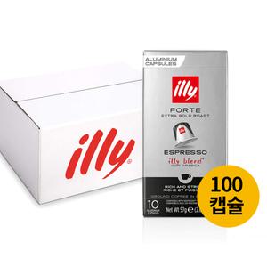 일리 네스프레소 호환 캡슐 커피 포르테 100개입