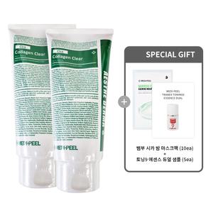메디필 그린 시카 콜라겐 클리어(본품 2ea) + 마스크팩(10ea) + 토닝9 에센스 1.5ml (5매)