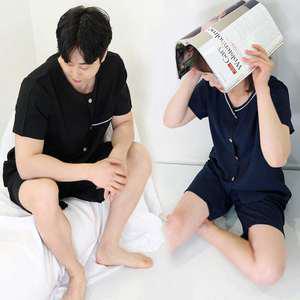 시원한 인견 상하세트 쿨 커플잠옷 냉감 남성 여성 파자마세트 홈웨어 이지웨어