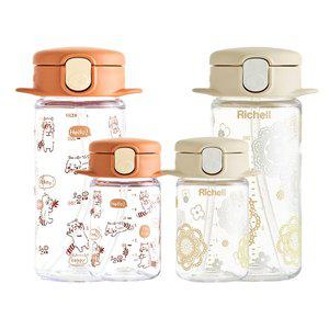 [리첼]릿첼 AQ슬림빨대컵 160ml 240ml 유아빨대컵