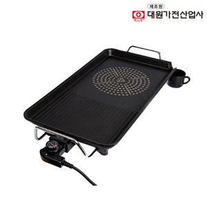 대원가전산업사 DW-370G 전기팬 와이드그릴 대형 전기그릴 후라이팬