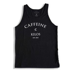 Caffeine and Kilos 카페인앤킬로스 아치 로고 탱크탑 민소매 나시