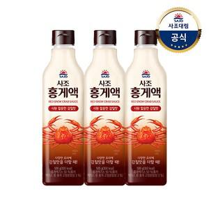 해표 홍게액500g x3개