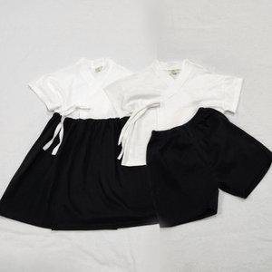 어린이 남아 여아 아동 유아 상하복 원피스 여름 생활 한복 반팔 삼일 한복