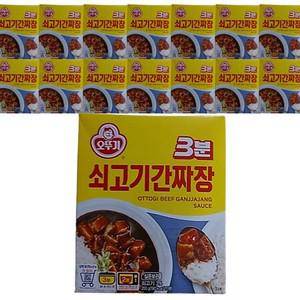오뚜기 3분 쇠고기 간짜장 200g 24개