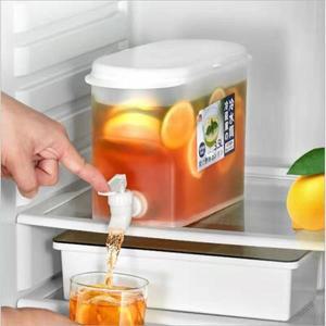 술냉장고 미니 쇼케이스 냉장고에 수도꼭지가 있는 대용량 냉수 주전자 3.5l, 아이스 음료 디스펜서, 및 마